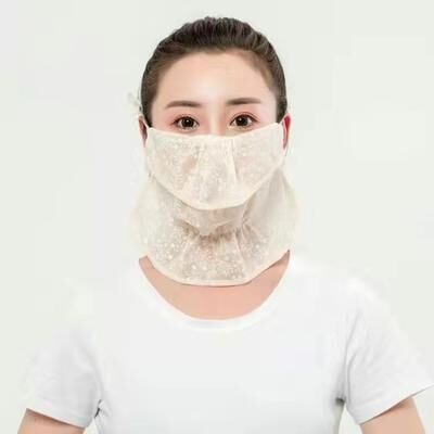 USA Free Shipping Shop LaceGuard UV Protection Face Scarf Mask For Women Breathable Sun Shield Cover c