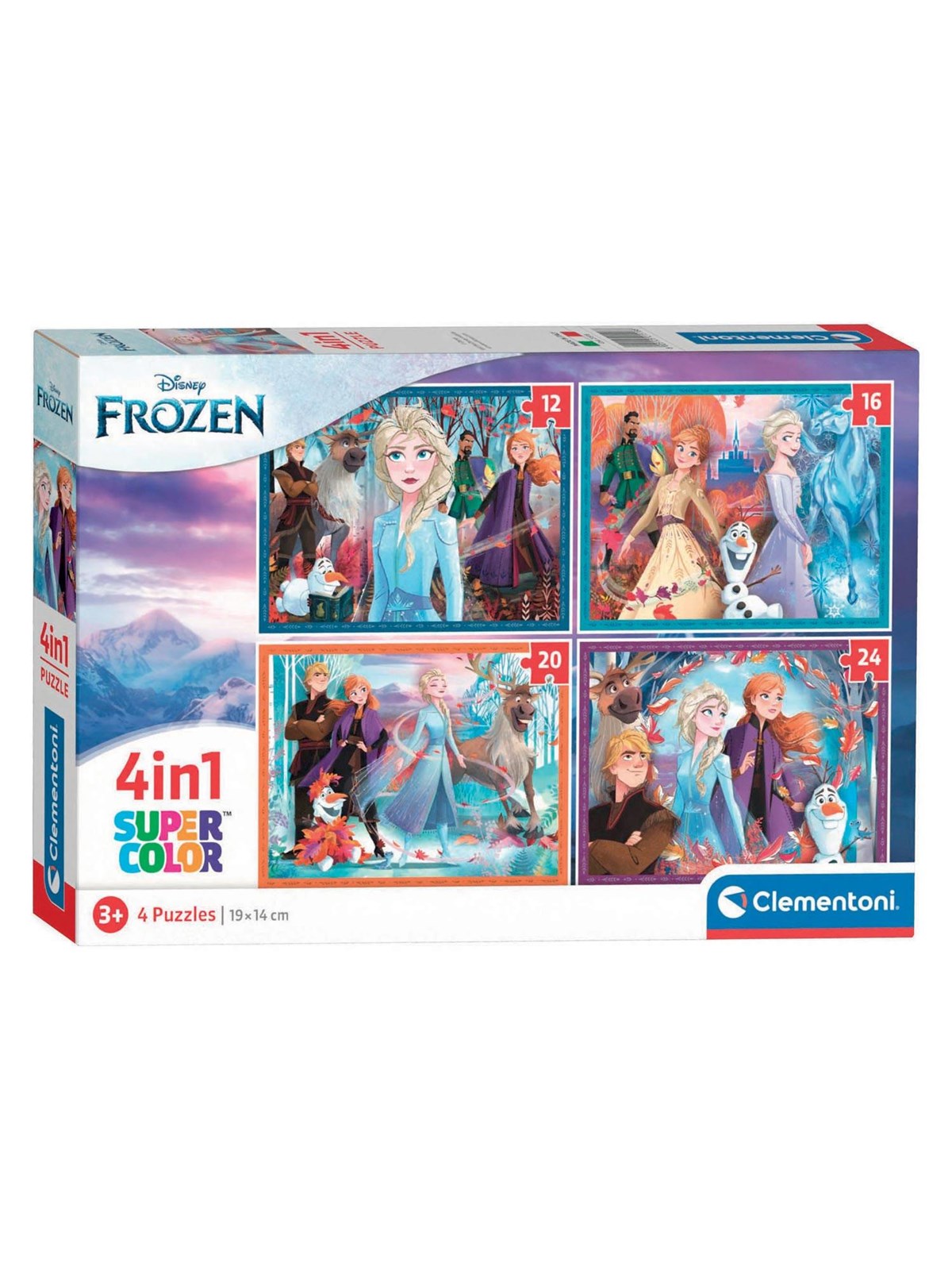 Clementoni Puzzles Disney Frozen 4in1 2D Puzzles