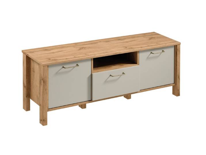 ROYAL24_MARKT TV-Schrank - Funktionalität trifft auf Design (TV-Schränke, 1-St., Premium - Indigo) Hochwertig – Klassisch – Stilvoll.