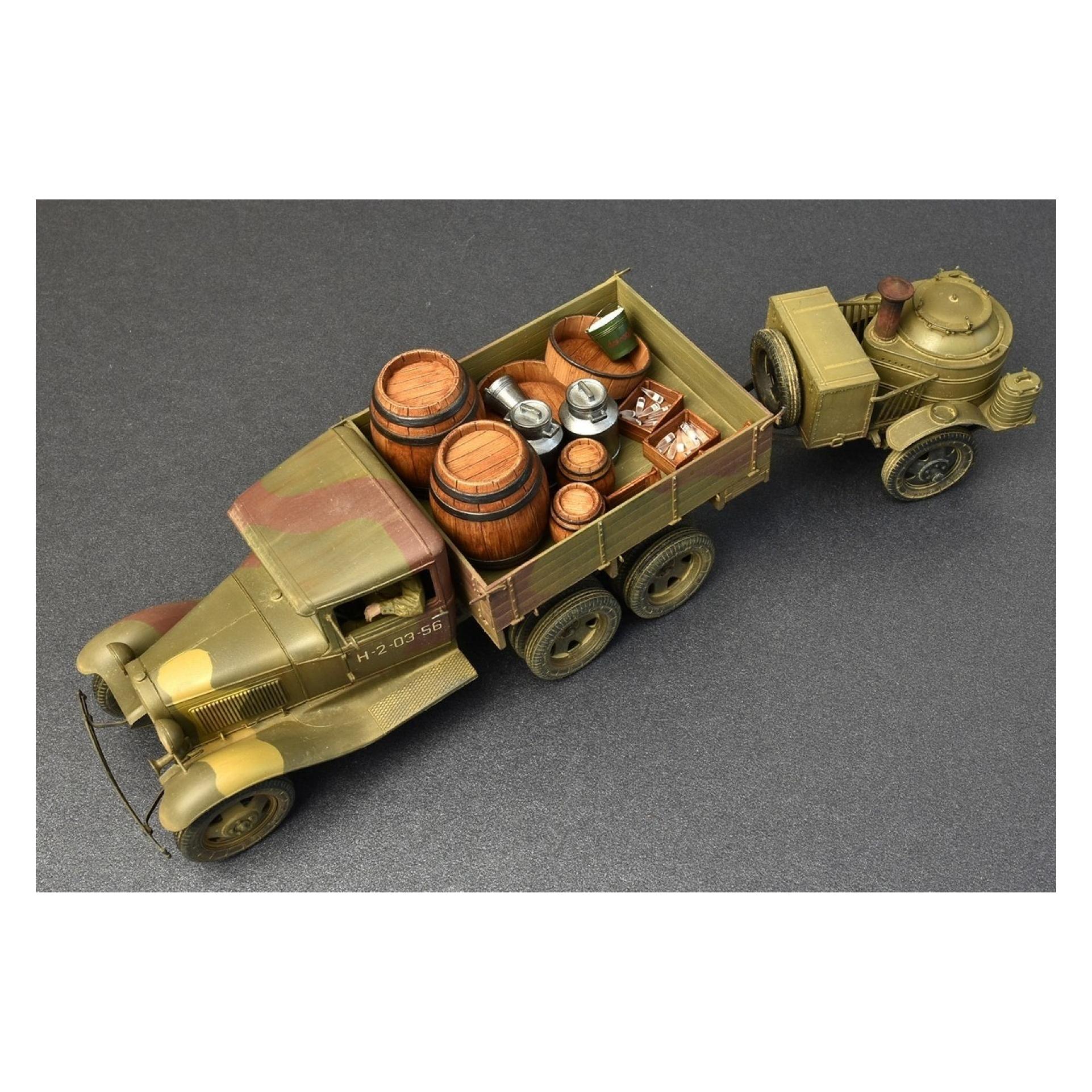 Mini art Soviet 2 t Truck AAA Type w/Field Kitche (35257)