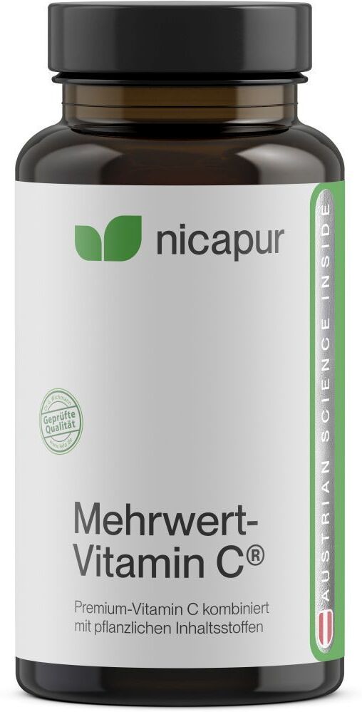 Nicapur Mehrwert-Vitamin C Kapseln 60 St