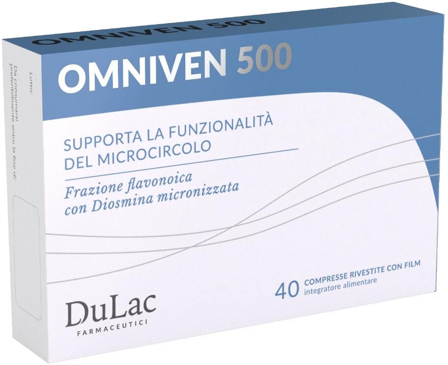 DULAC FARMACEUTICI 1982 Srl OMNIVEN 500, 40 Compresse