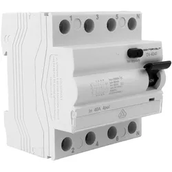 Fehlerstromschutzschalter RCCB 10kA 4P 40A 30mA typ A Doktorvolt VDE FI-Schalter DV-4247