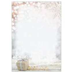 Sigel Weihnachts-Motiv-Papier »Christmas Surprise« blanko A4 100 Blatt
