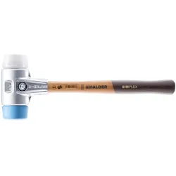 Halder, Hammer, Schonhammer 350 40mm TPE-soft/Superplastik AL-Gehäuse Simplex (350 g)