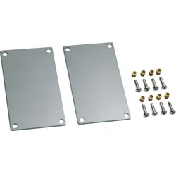 Hager Endstück Alu zu DABA 50x80mm eloxiert
