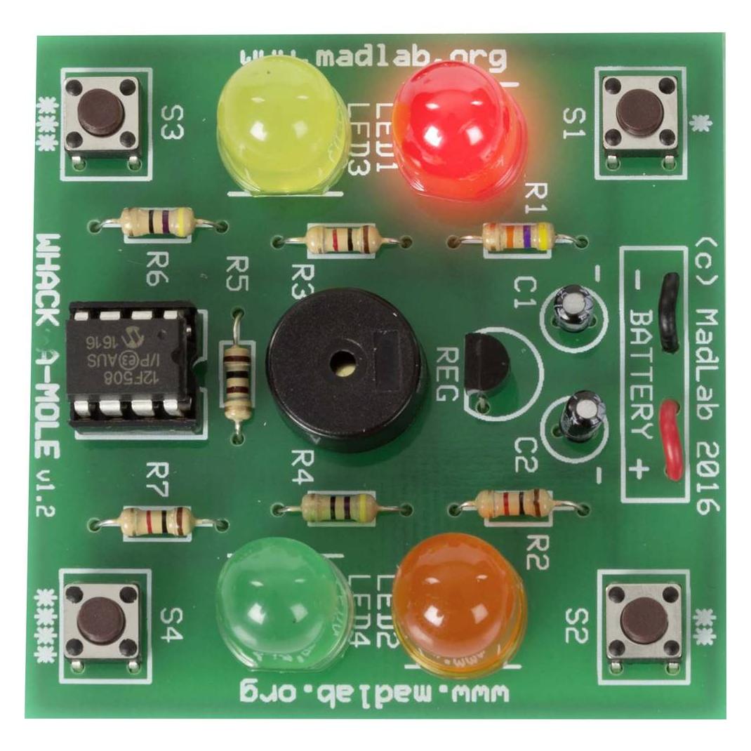 Whadda Bausatz Madlab Schlag den Maulwurf (WSG111)