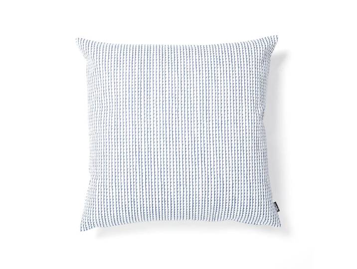 Artek - Rivi Kissenbezug 50 x 50 cm, weiss / blau