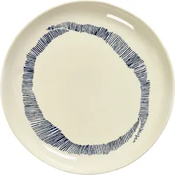 Feast Frühstücksteller 19 cm, weiß-blau