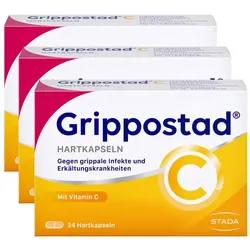 Grippostad C 3er Set 3X24 St Hartkapseln