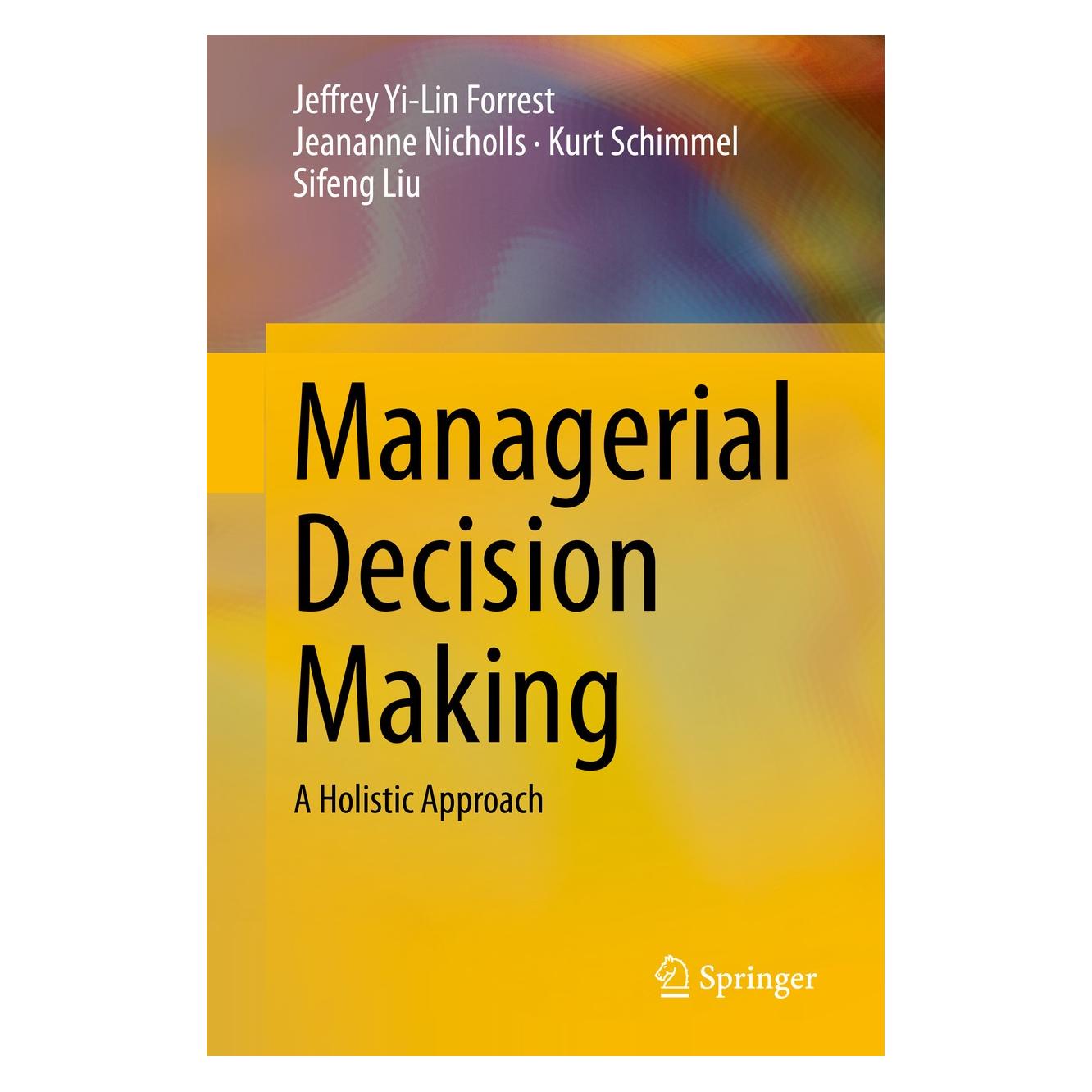 Springer Managerial Decision Making (9783030280635)