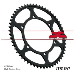 JT, Motorrad Zubehör, KETTENRAD 4324 55 YAMAHA TDR 125 '93-'99 (432455JT) (KETTE 428)