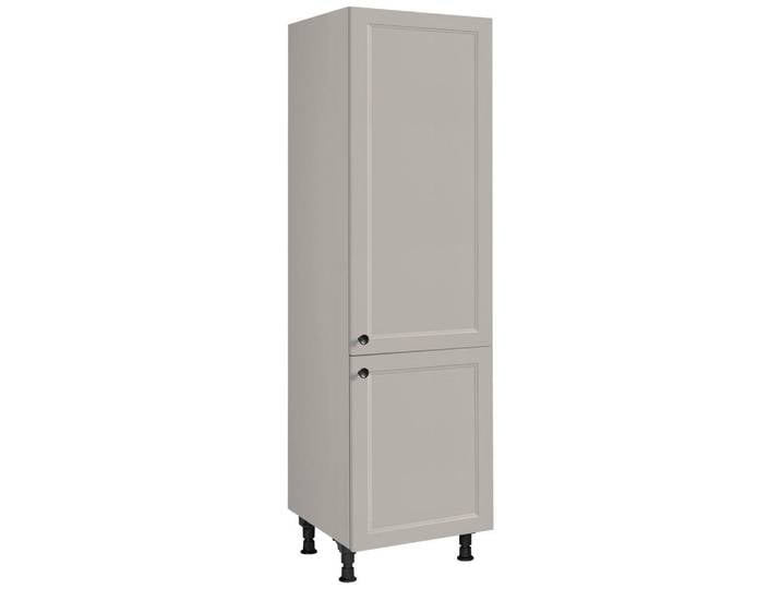 Nobilia Geräteumbauschrank Cascada, Grau, nur wie online abgebildet bestellbar, 60x216.6x58 cm, Pefc, Goldenes M, Made in Germany, DGM-Klimapakt, Küchen, Küchenmöbel, Küchenschränke, Geräteumbauschränke