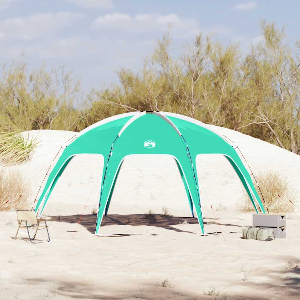 vidaXL Tente de fête vert de mer imperméable