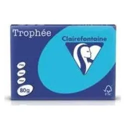 Clairefontaine, Kopierpapier, Trophée Colored Copy FSC A3, 80 gm2, Jade (A3, 80 g/m2)