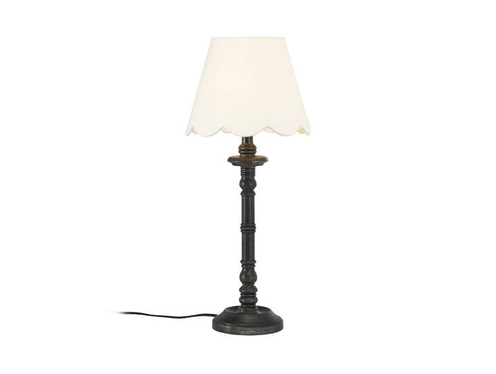 PR Home Tischlampe Joy, schwarz, für Wohn- / Esszimmer, Holz