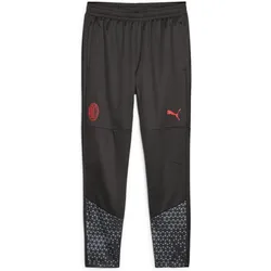 Puma, Unisex, Sporthose, ACM Training Pants (S), Rot, Schwarz, Mehrfarbig