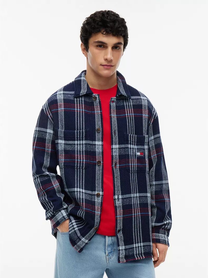 Tommy Jeans - Hemd, für Herren, Marine, Größe L