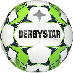 DERBYSTAR Ball Brillant TT v22, Größe 5 in Weiß Weiß