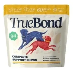 TrueBond 8-in-1 – Komplettnahrungsergänzung für Hunde, 60 Stück / 240 g