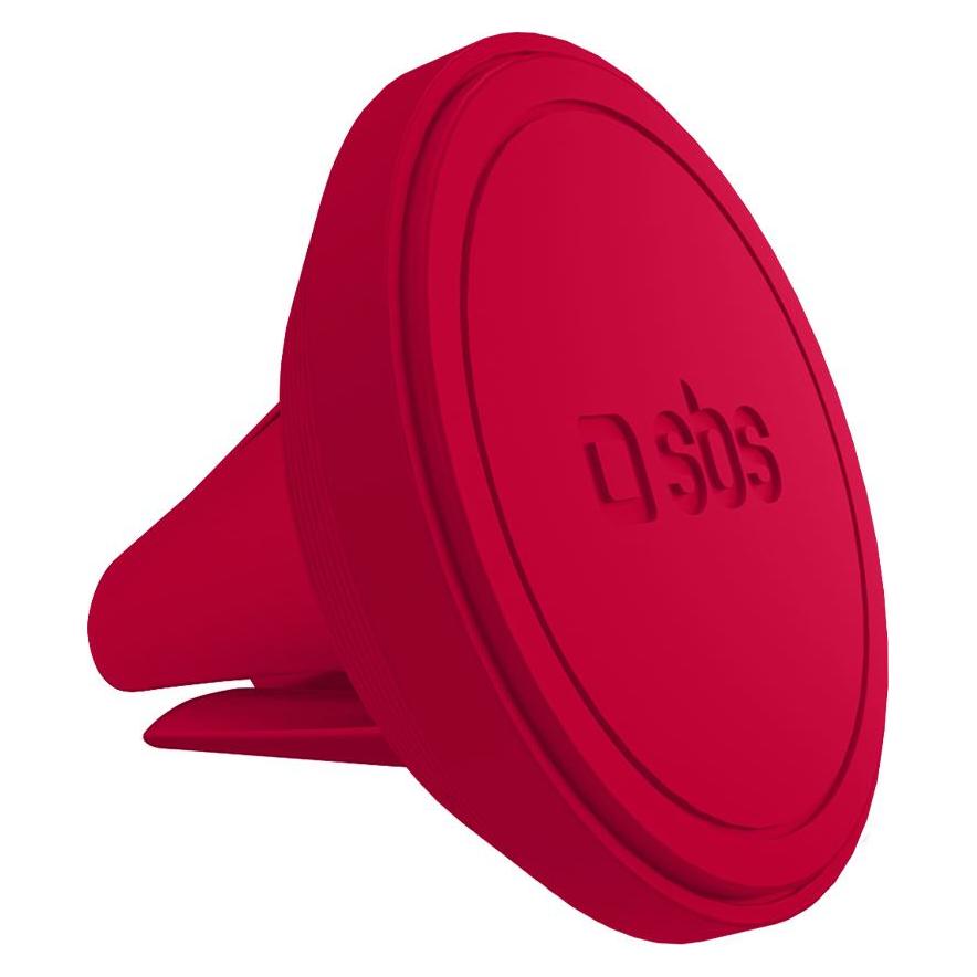 SBS Auto-Magnethalterung rund rot (TESUNSUPMAGR)