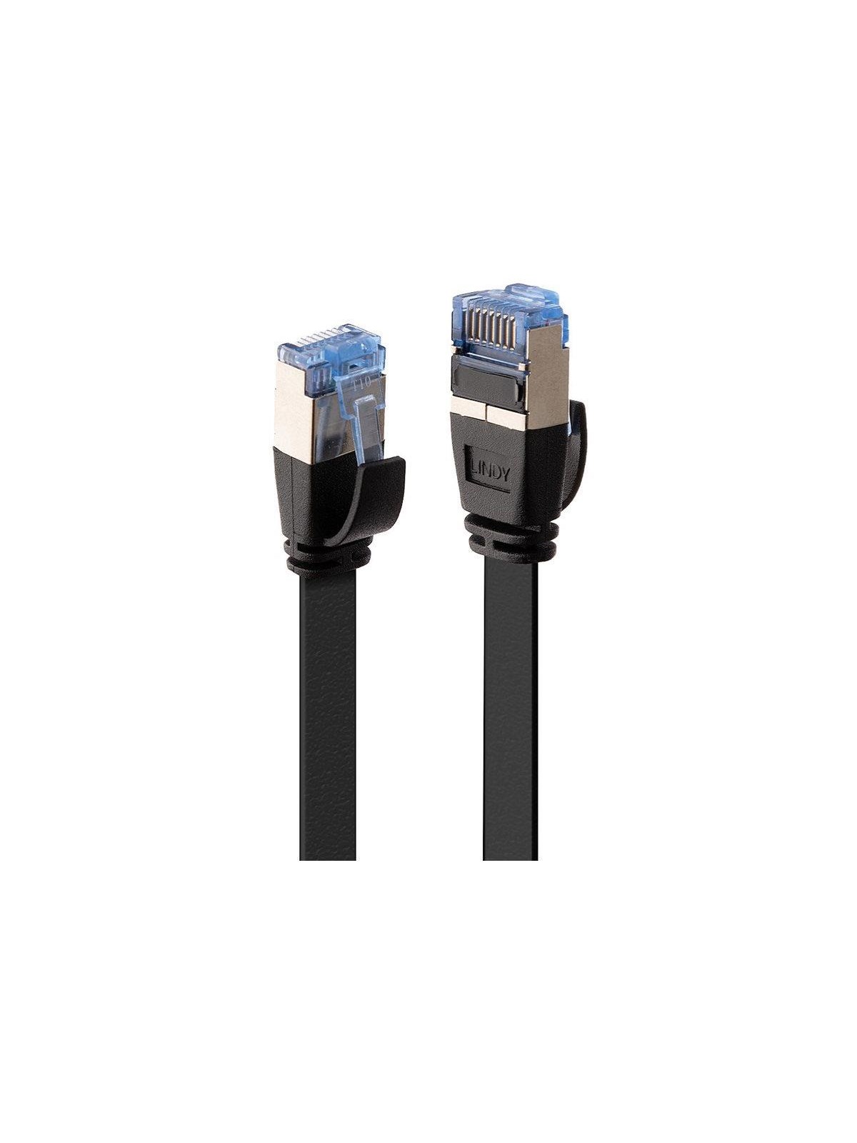 Lindy patch cable - 1 m - black - Schwarz - 1m