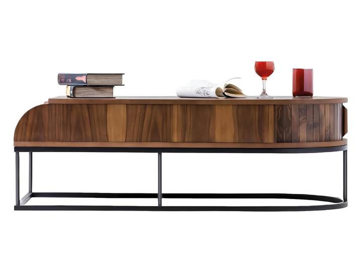 JVmoebel Couchtisch Eleganter Sofatisch aus Glas und Edelstahl für stilvolles Wohnen (1-St., Couchtisch), Made in Europa