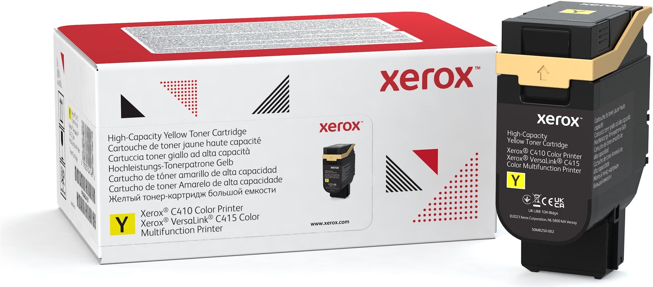 Xerox C410/VersaLink C415 High Capacity Toner Cartridge (Use and Return) - Yellow