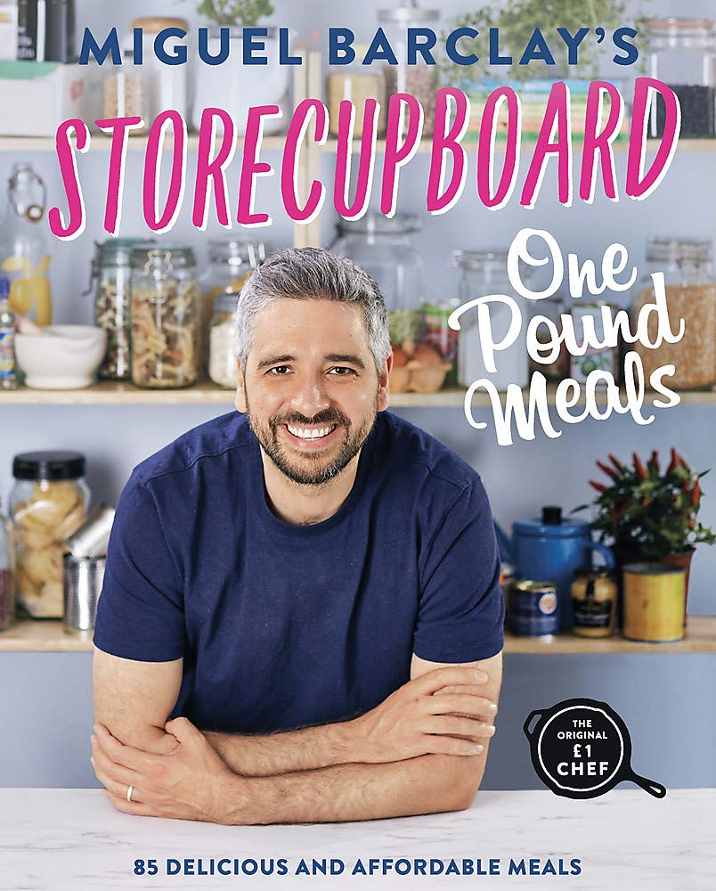 Headline Home Storecupboard One Pound Meals by Miguel Barclay - 85 Budget Recipes - Paperback Cookbook - One Pound Meals Series Book 6