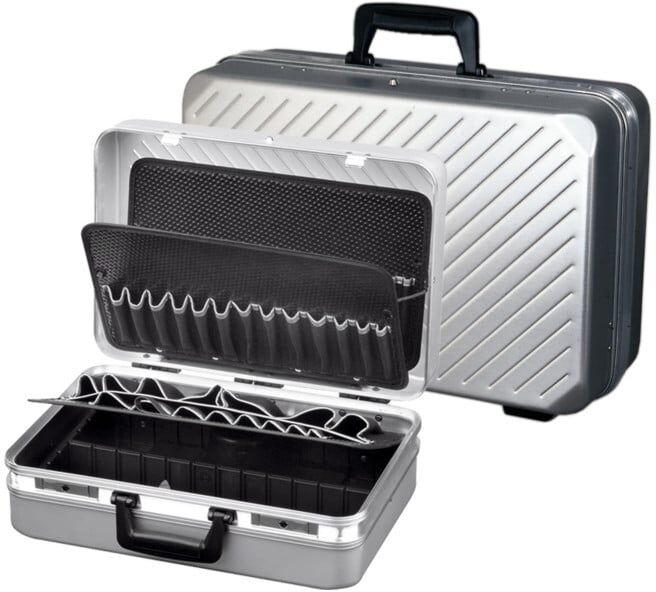 PARAT Valise de maintenance en aluminium avec coque de fond et plateaux porte-outils (1182002909)