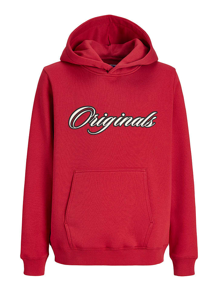 JACK & JONES Junior Hoodie in Rot - 152