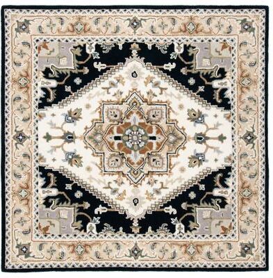 SAFAVIEH Handmade Heritage Asia Traditional Oriental Wool Rug