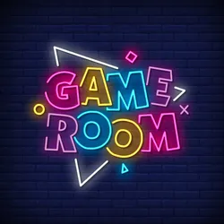 Glasbild GAME ROOM II (BHT 20x20x1,30 cm) - BHT 20x20x1,30 cm