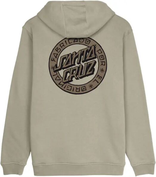 Santa Cruz Apparel Hoodie Santa Cruz Loco Dot (S - Stone Grey)