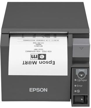 Epson TM-T70II (022A1): UB-E04 + Built-in USB, PS, EDG, Buzzer, EU (C31CD38022A1)
