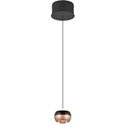 Trio Select LED-Pendelleuchte Orbit Alu, Eisen, Stahl & Metall Coffee