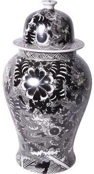Legend of ASIA Handmade Filomena Porcelain Urn