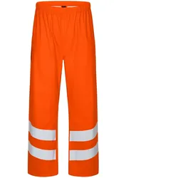 Warnschutz PU-Regenhose "2921-102" Safety - XL - Orange