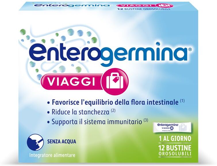 OPELLA HEALTHCARE ITALY Srl Sanofi Enterogermina Viaggi, 12 Bustine