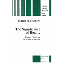 The Significance of Beauty, Fachbücher von P.M. Matthews