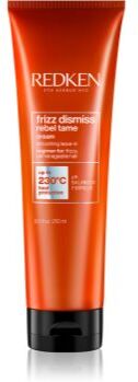 Redken Frizz Dismiss creme termo-protetor para suavizar os cabelos rebeldes 250 ml. Frizz Dismiss