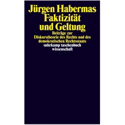 Faktizität und Geltung, Fachbücher von Jürgen Habermas
