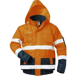 Pilotenwarnjacken EN 471 Klasse 3 neonorange - OTTO23543-L - neonorange