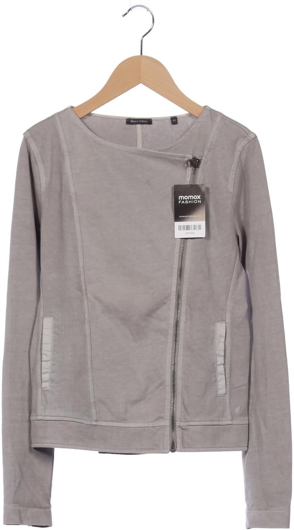 Marc O' Polo Jacke, Grau, Gr. XS, Baumwolle - Second Hand