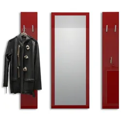 GARDEROBE Spot Bordeaux Hochglanz