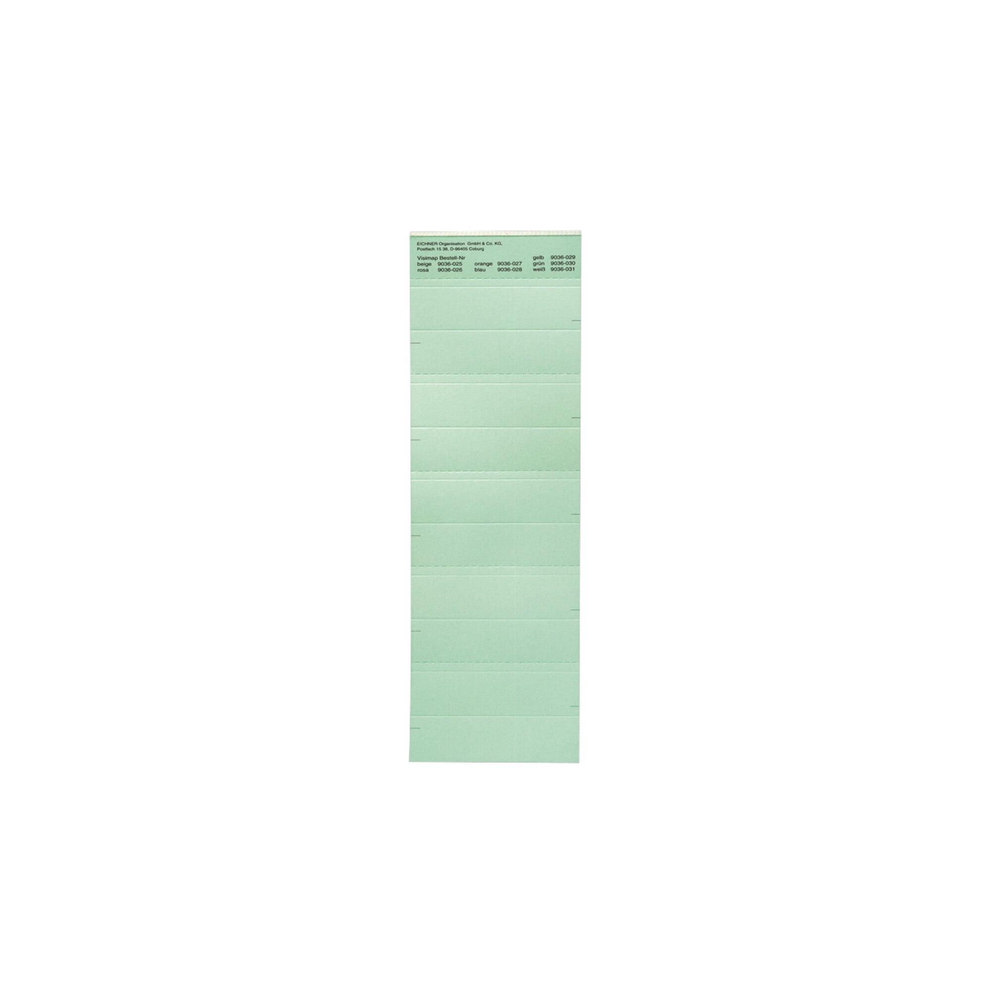 Eichner Bezeichnungsschilder grün 6,8 x 24,5 cm (9036-00030)