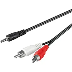 Klinke / Cinch Adapterkabel - Länge: 1,00 m