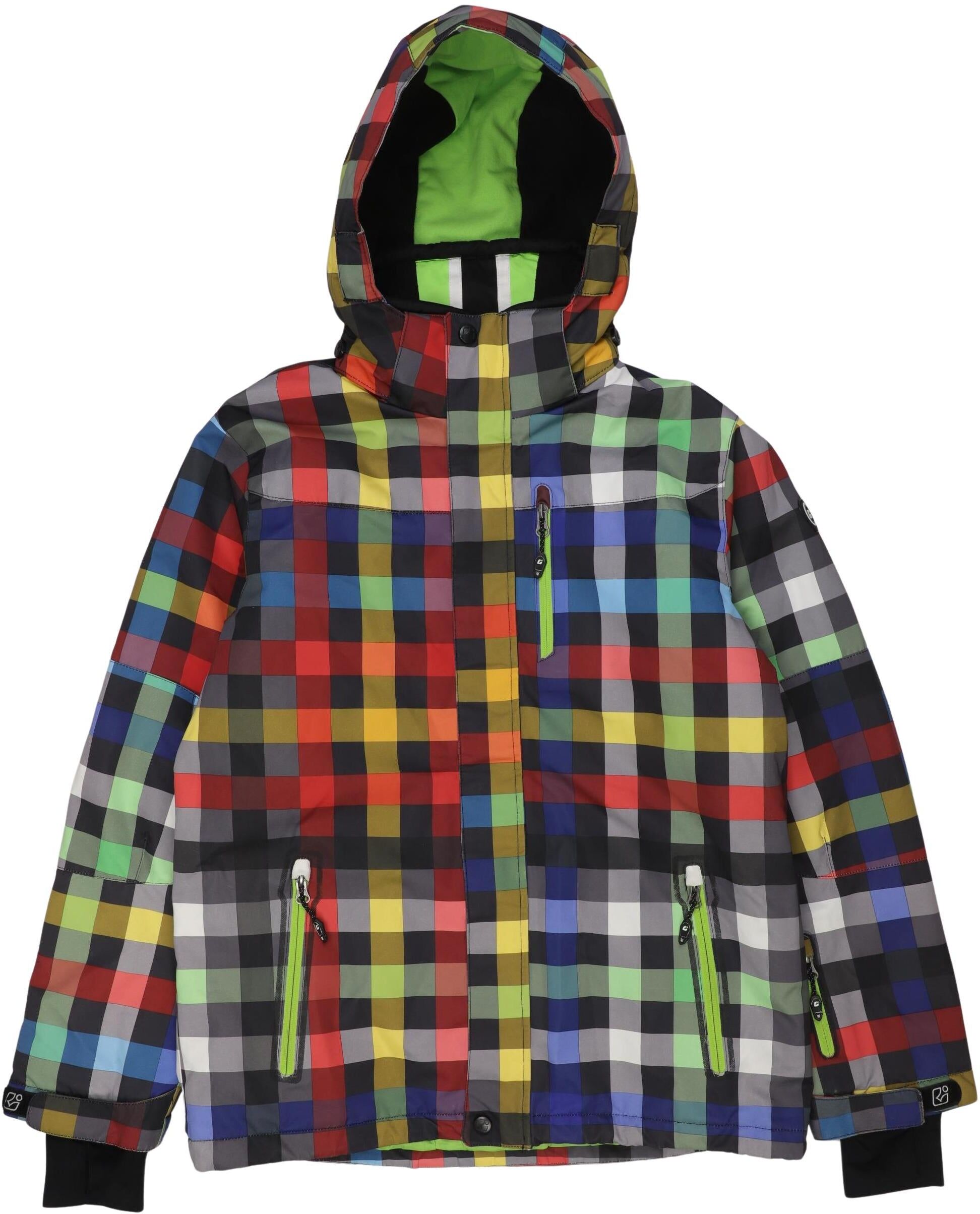 killtec Jungen Jacke oder Mantel, Mehrfarbig, Gr. EU 164, kein / Etikett - Second Hand
