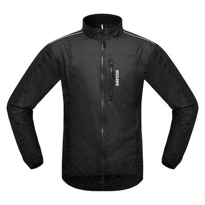 wosawe Unisex-Windjacke für Rennradfahrer (Frühling/Herbst), lässige, wind- und wasserdichte Radbekleidung (Oberteil und Oberbekleidung) bf224