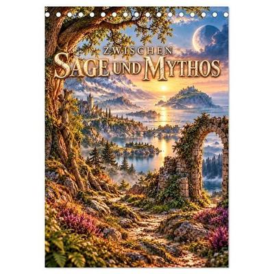 Zwischen Sage und Mythos (Tischkalender 2027 DIN A5 hoch), CALVENDO Monatskalender